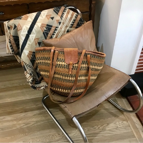 Vintage Ralph Lauren Wool Native American Tribal Poncho - Picture 8 of 16